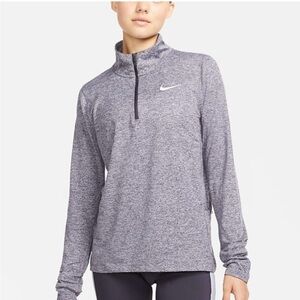 Nike Running Quarter Zip Pullover - Purple